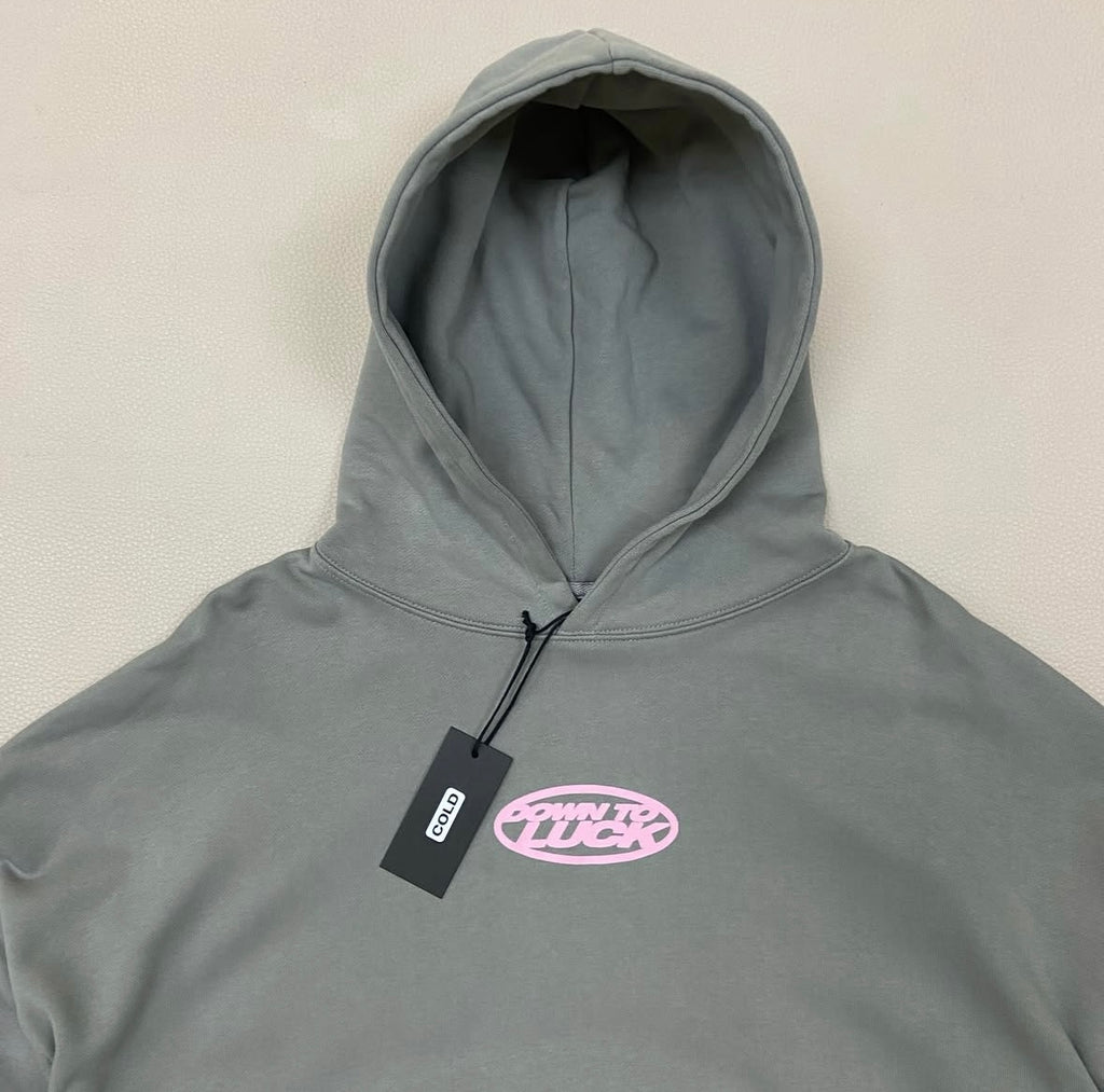 Cold Culture Down To Luck Hoodie Smokey Grey