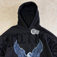 ROKU STUDIO Respect Or Die Cropped
Graphic Hoodie