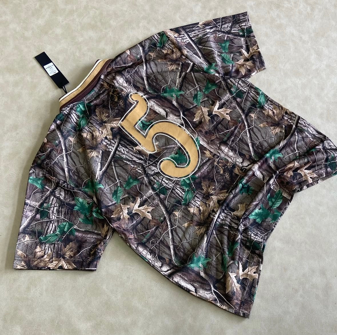 Jersey Camo Saints Short Sleeve Soccer