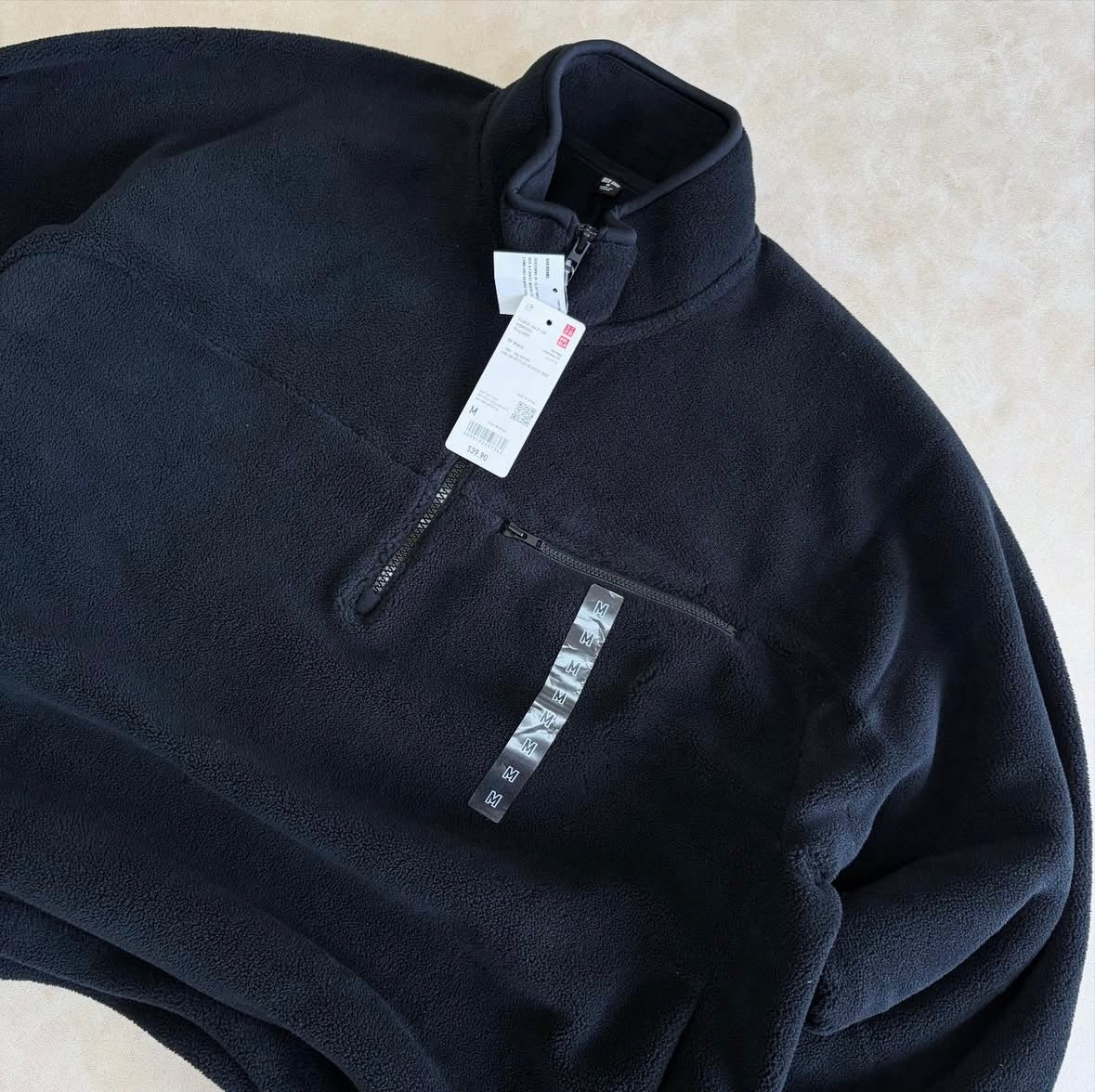 Uniqlo Fleece Half-Zip Oversized Pullover