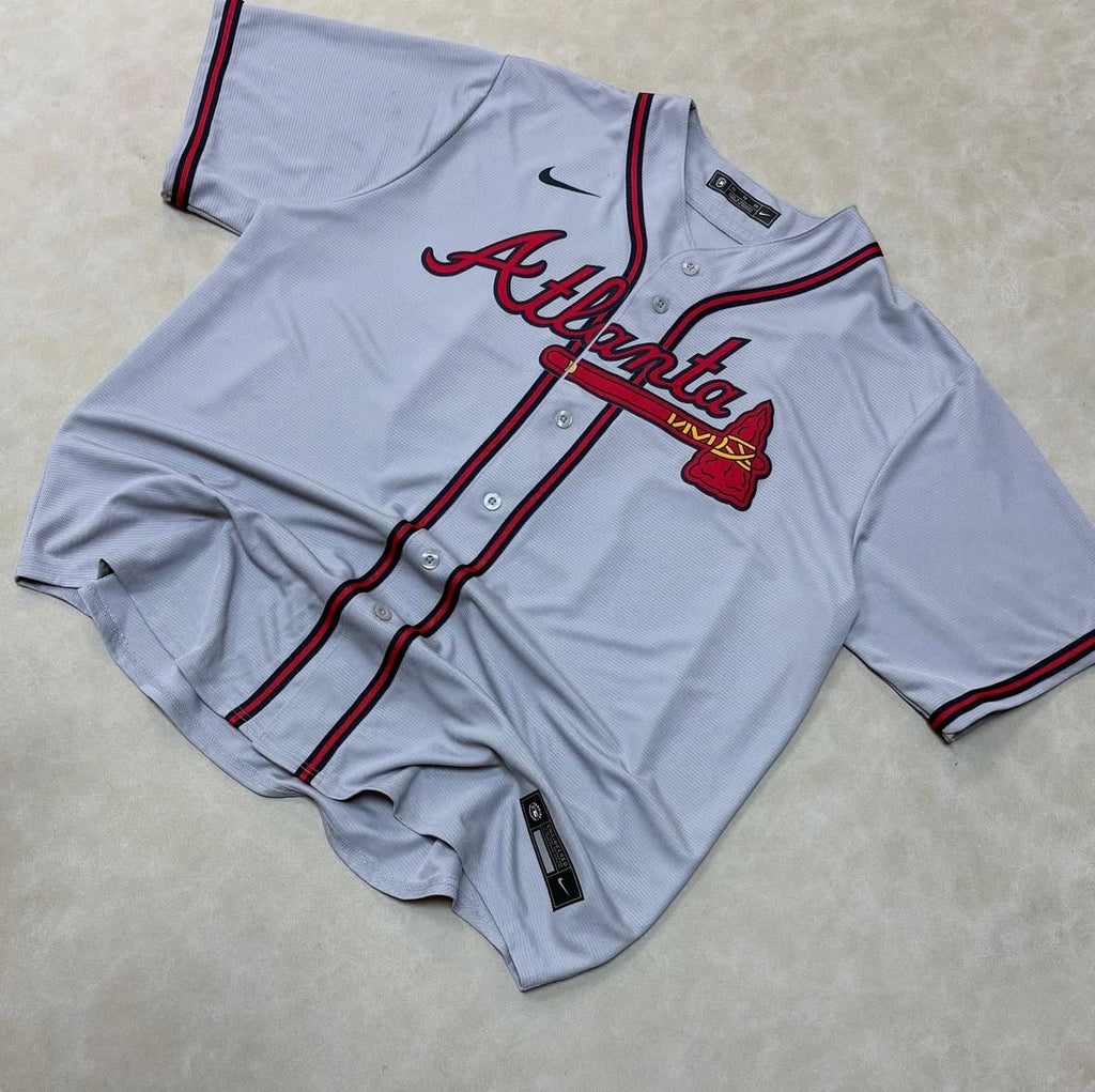 Jersey Nike Dri-FIT ADV de la MLB
Limited Ronald Acuña Jr. Atlanta Braves