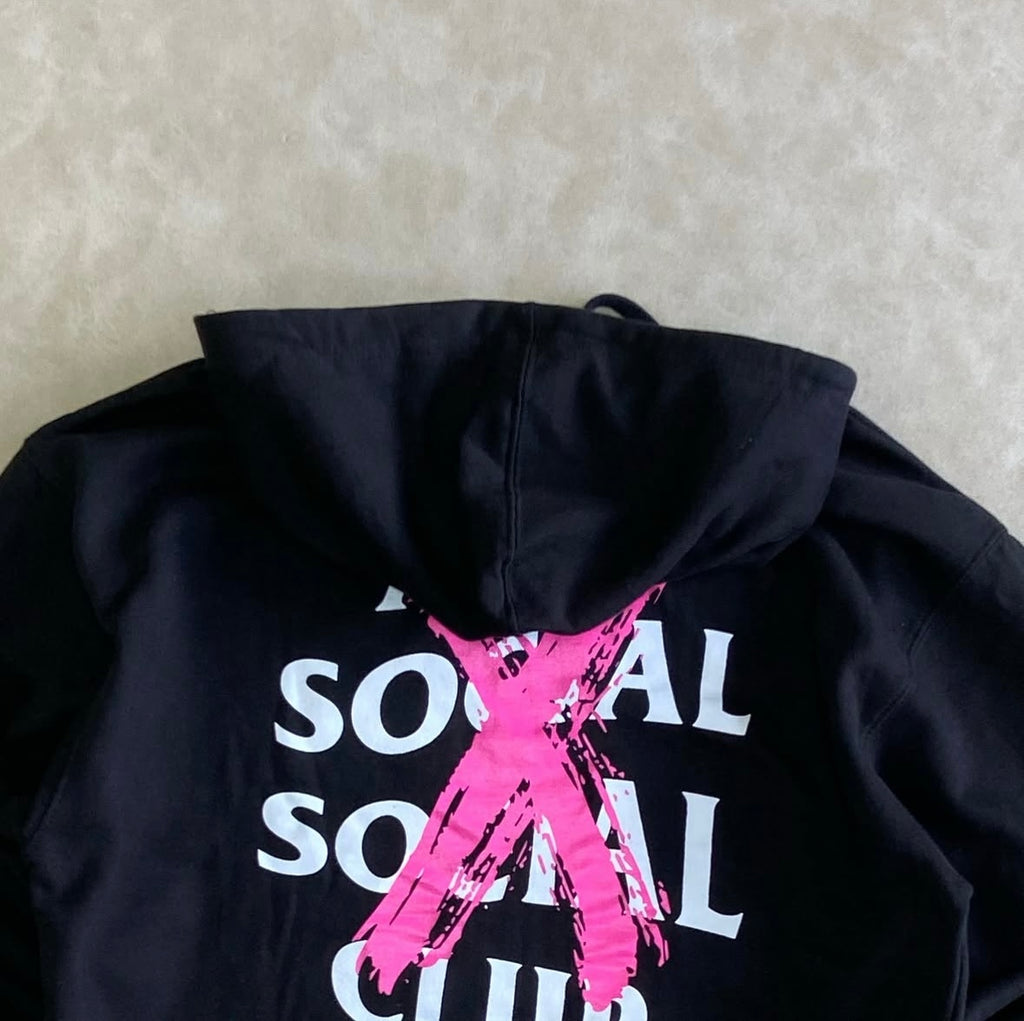 Anti Social Social Club Cancelled Hoodie
Black (Pink X)
