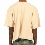 Kingston Beige/ Black Boxy Crop T-Shirt