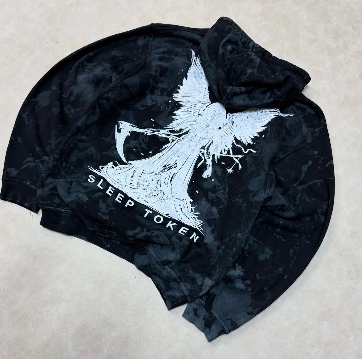 Sleep Token - Reaper Angel Grey/Black
Tie Dye Hoodie