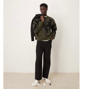 ASOS DESIGN relaxed boxy fit knitted
crew neck Jumper