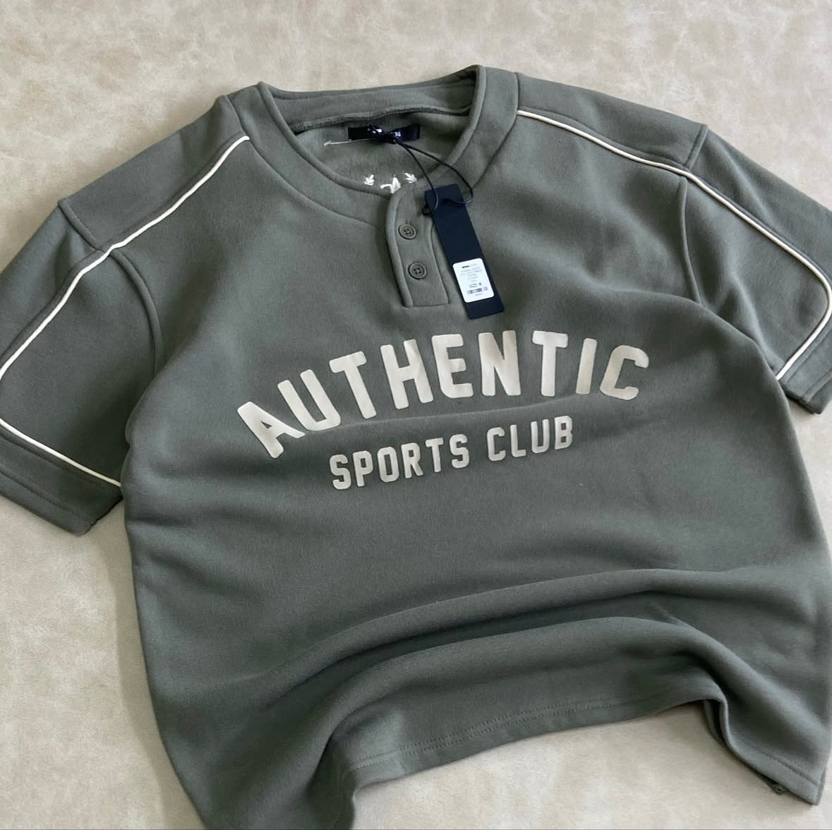 Short Sleeve Athletics Sports Club Henley
- Olive