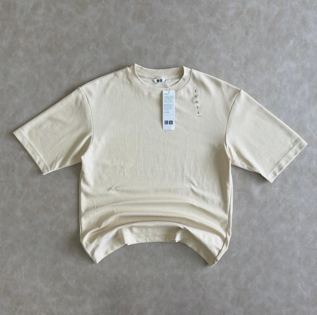 _AlRism Cotton Oversized T-Shirt | Half-
Sleeve