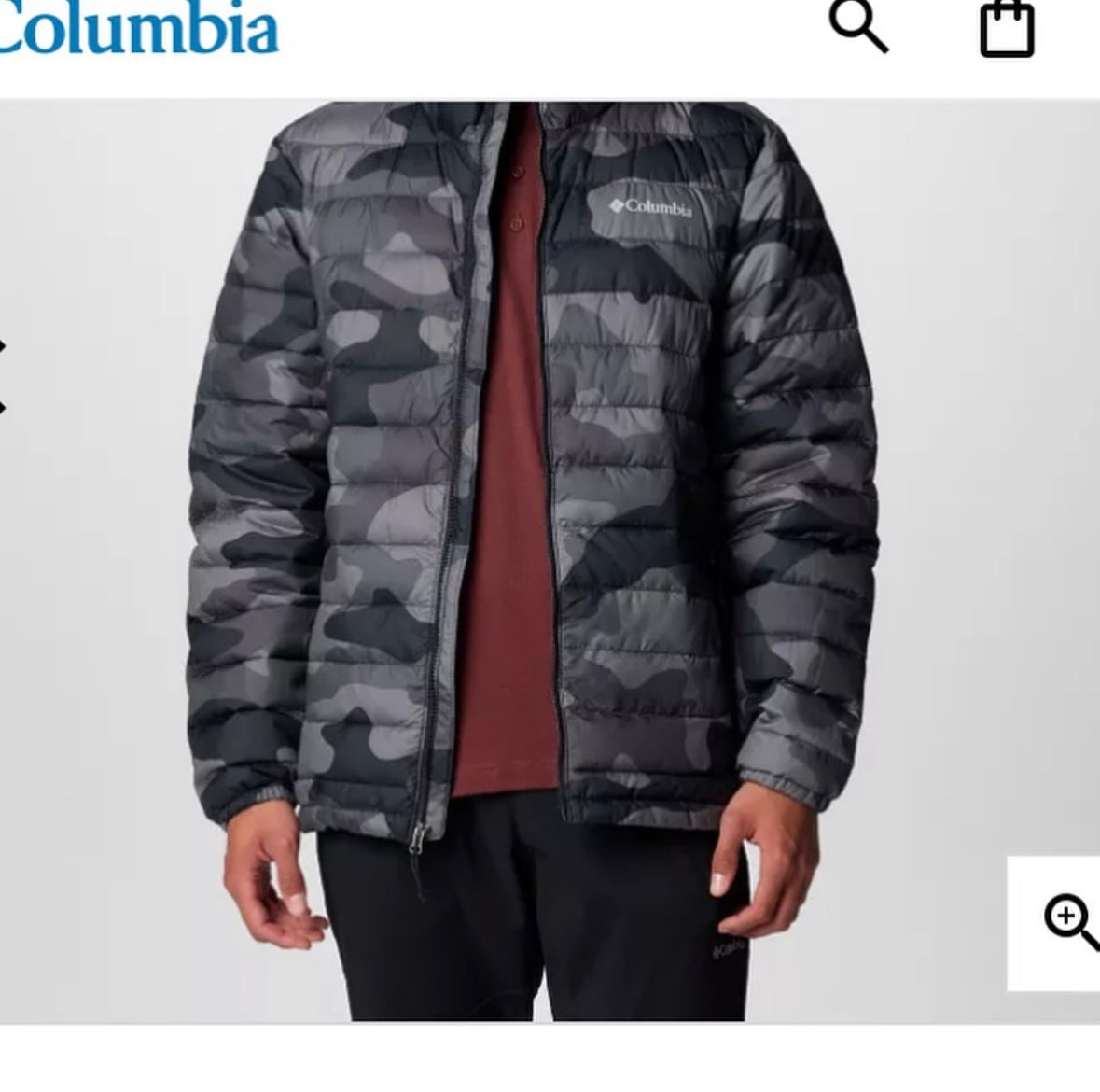 Columbia Power Lite Omni-Heat Puffer Jacket