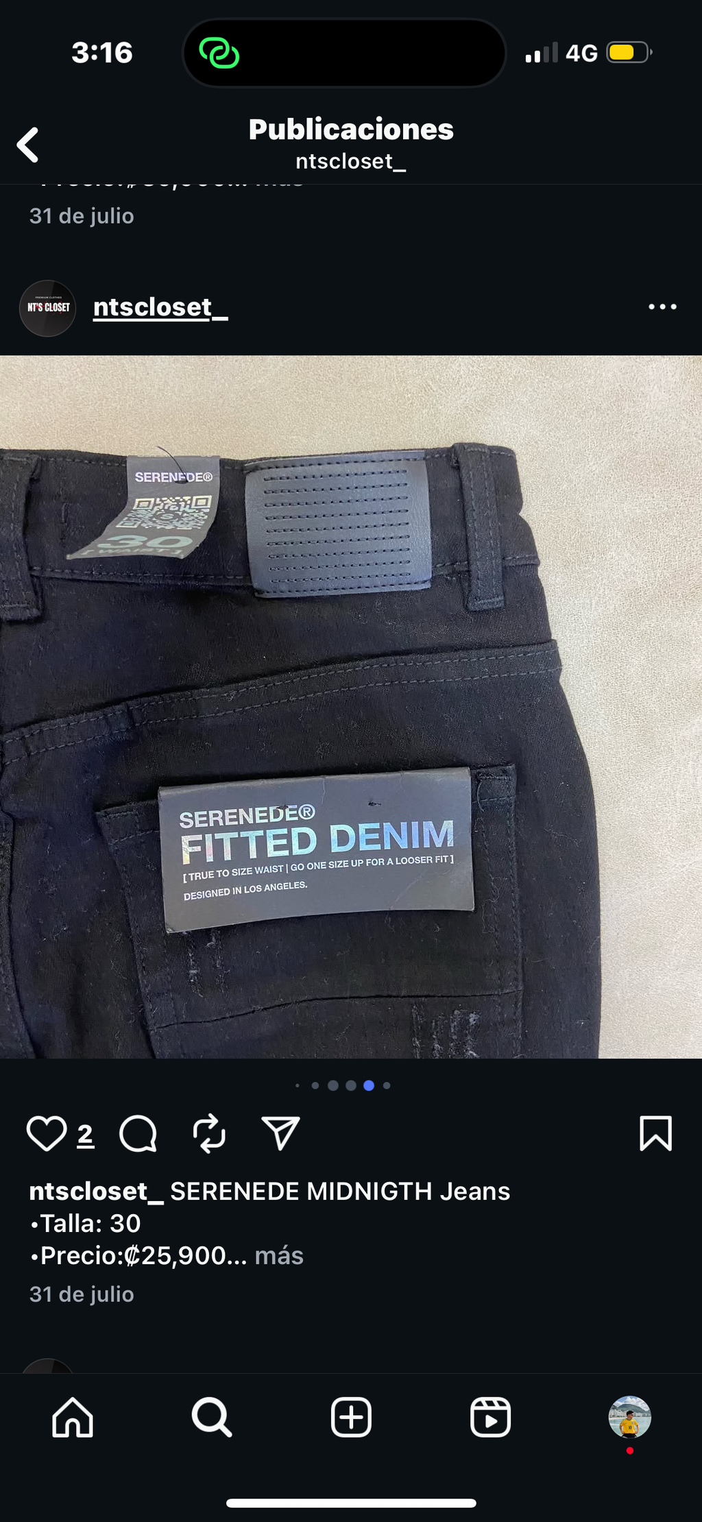 SERENEDE MIDNIGTH Jeans