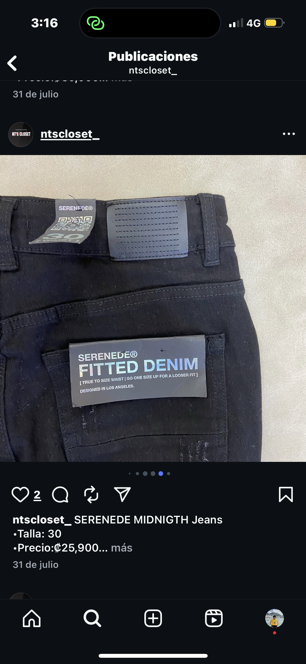 SERENEDE MIDNIGTH Jeans