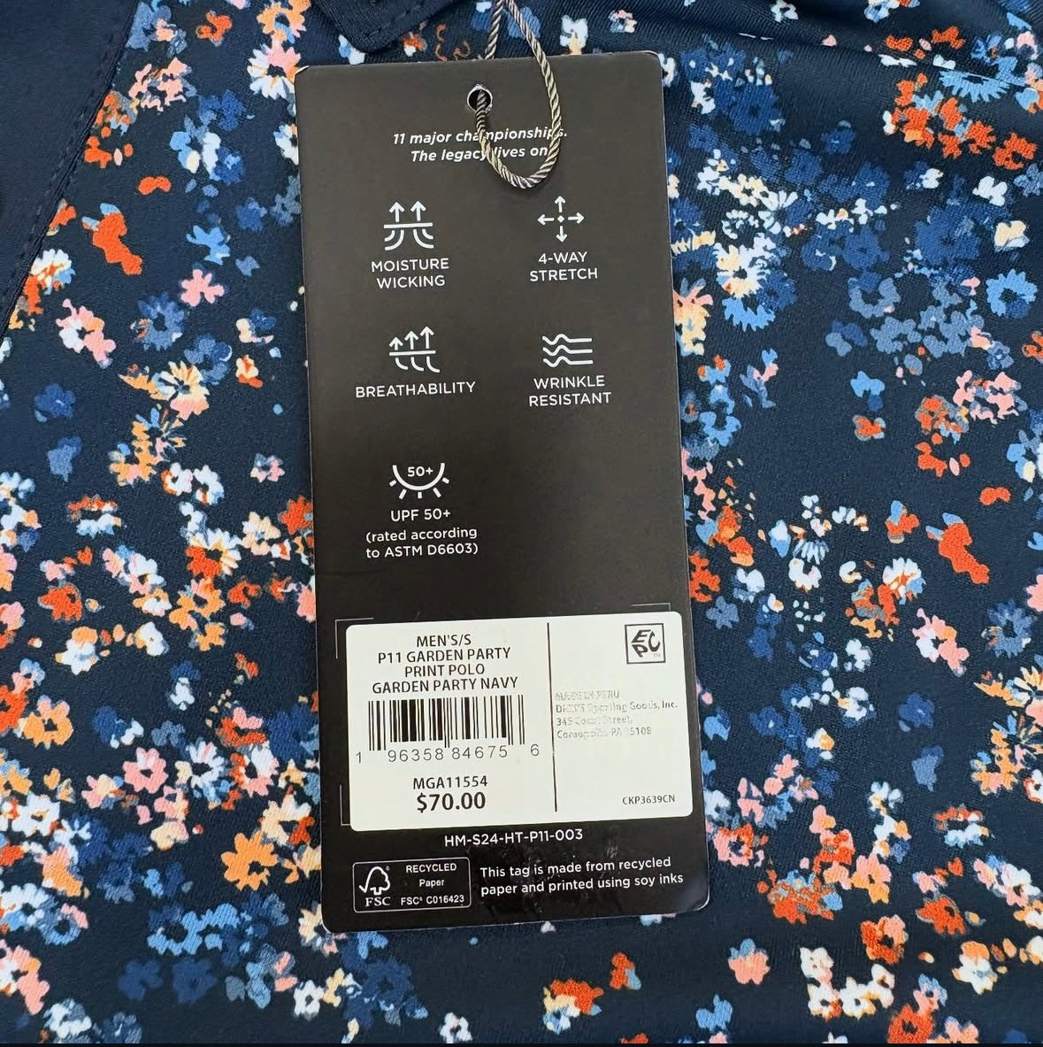 WALTER HAGAN GARDEN PARTY PRINT
POLO