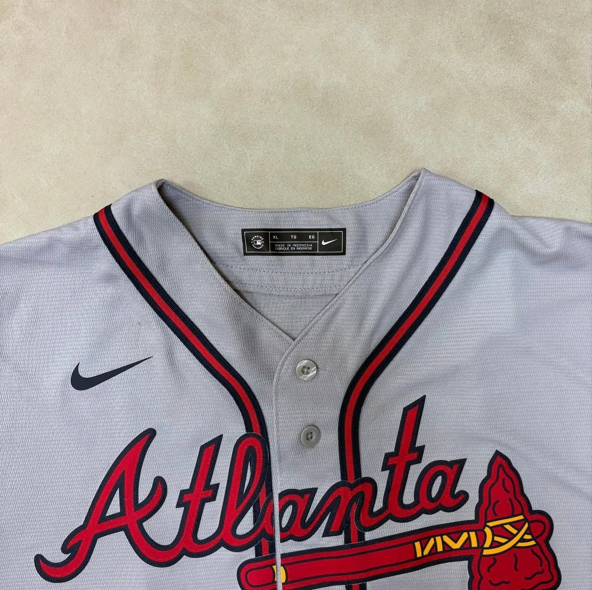 Jersey Nike Dri-FIT ADV de la MLB
Limited Ronald Acuña Jr. Atlanta Braves