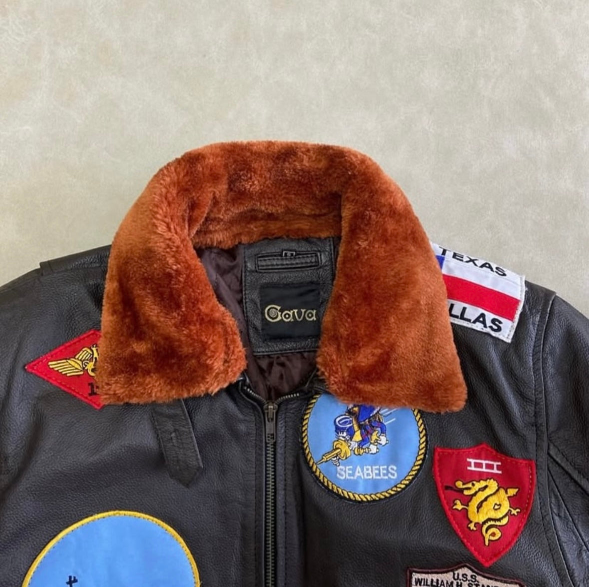 Top Gun Official Signature Series Leather Jacket