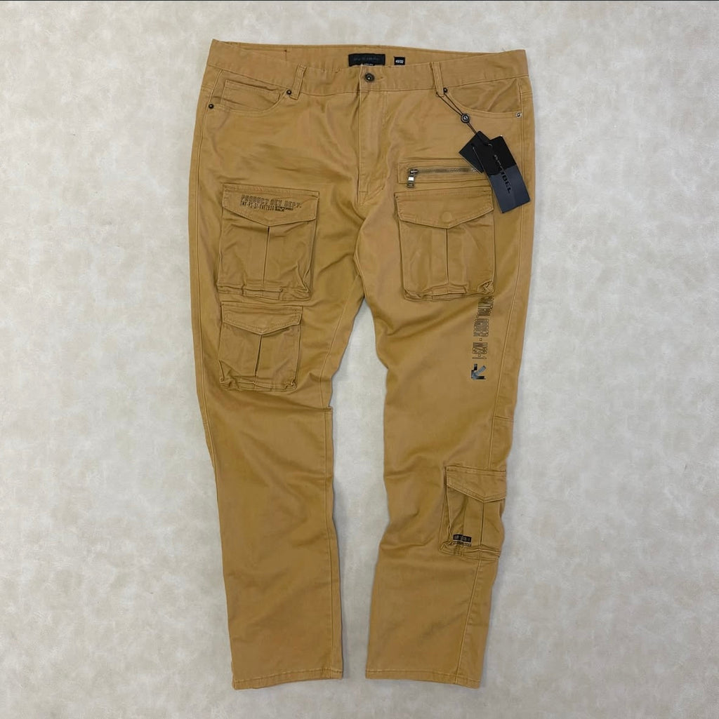 Utility Pockets Twill Pants