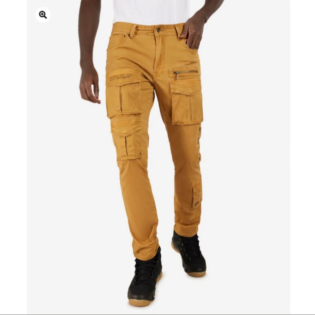 Utility Pockets Twill Pants