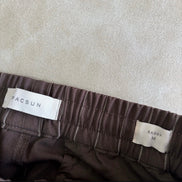 Pacsun Brown Pinstripe Tony Baggy Track Pants