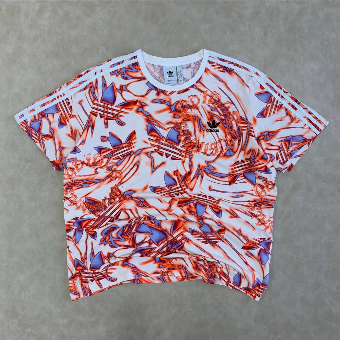 Adidas Originals Men's 3S All Over Print
T-Shirt