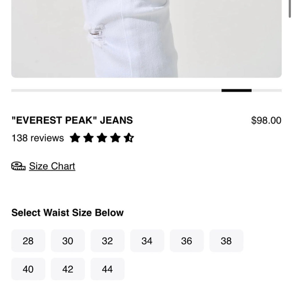 SERENEDE EVEREST PEAK JEANS