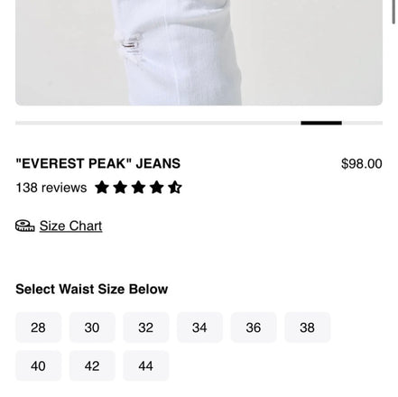 SERENEDE EVEREST PEAK JEANS