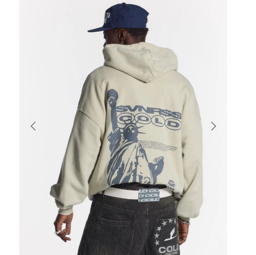 Cold Culture Liberty Hoodie Pale Grey