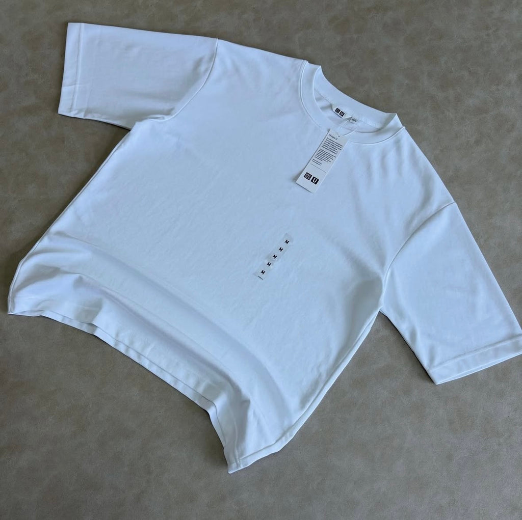 AlRism Cotton Oversized T-Shirt | Half-Sleeve