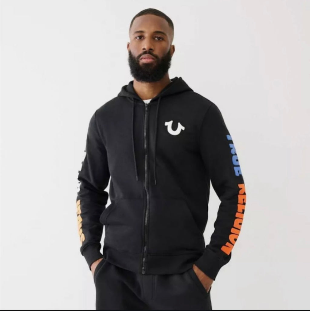 TRUE religion Coaster Raglan Zip Jacket