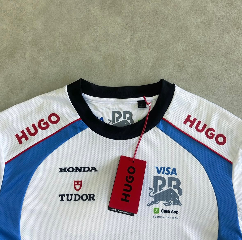 Hugo Boss by Red Bull Sponsor Logos T-
Shirt