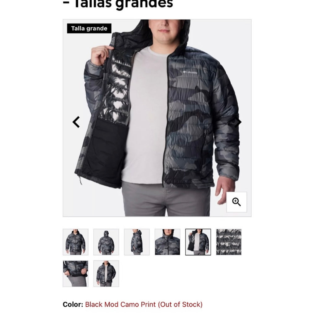 Columbia Power Lite Omni-Heat Puffer Jacket
