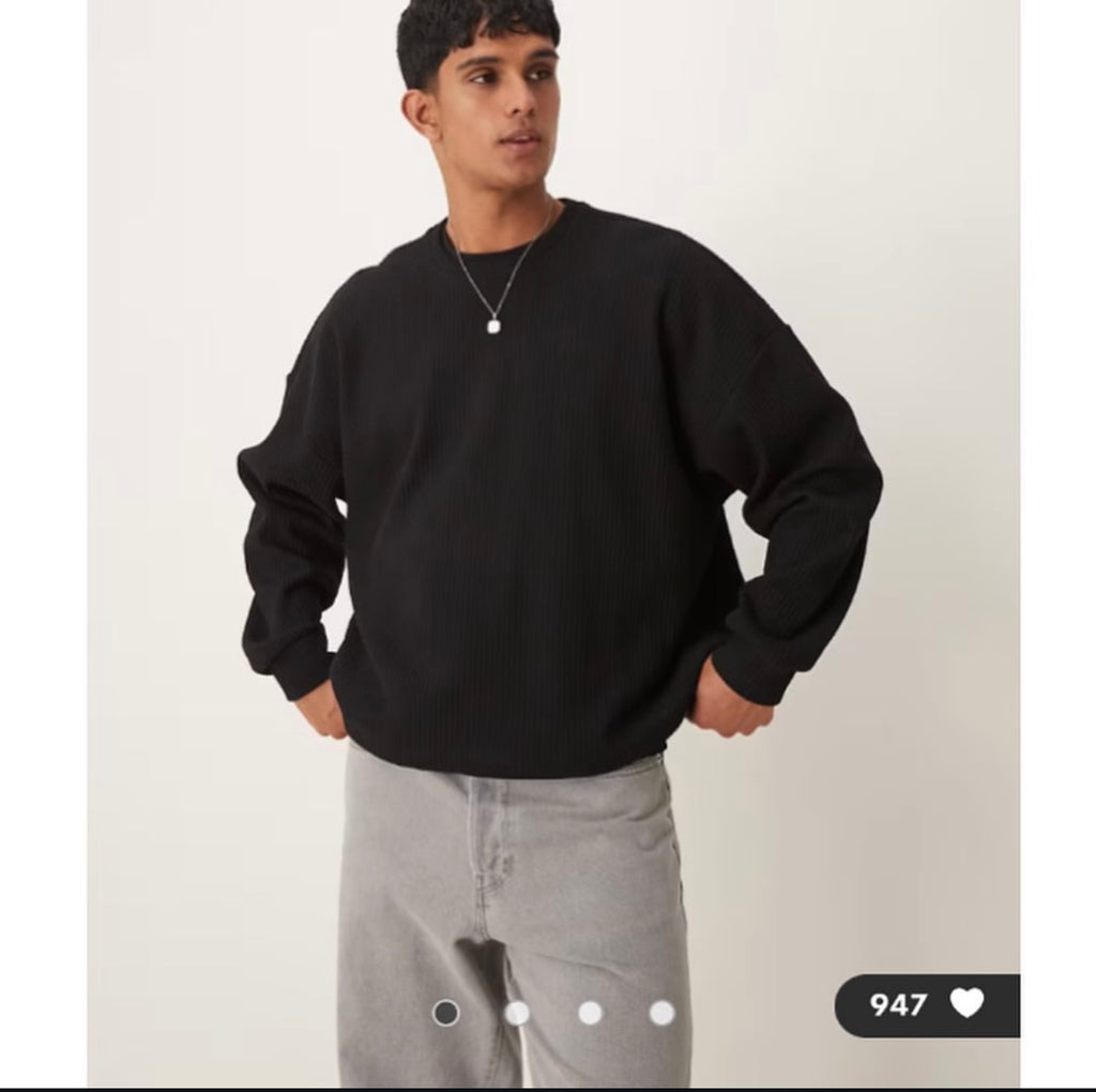 ASOS Desing Texture Obersized Boxy
Jersey