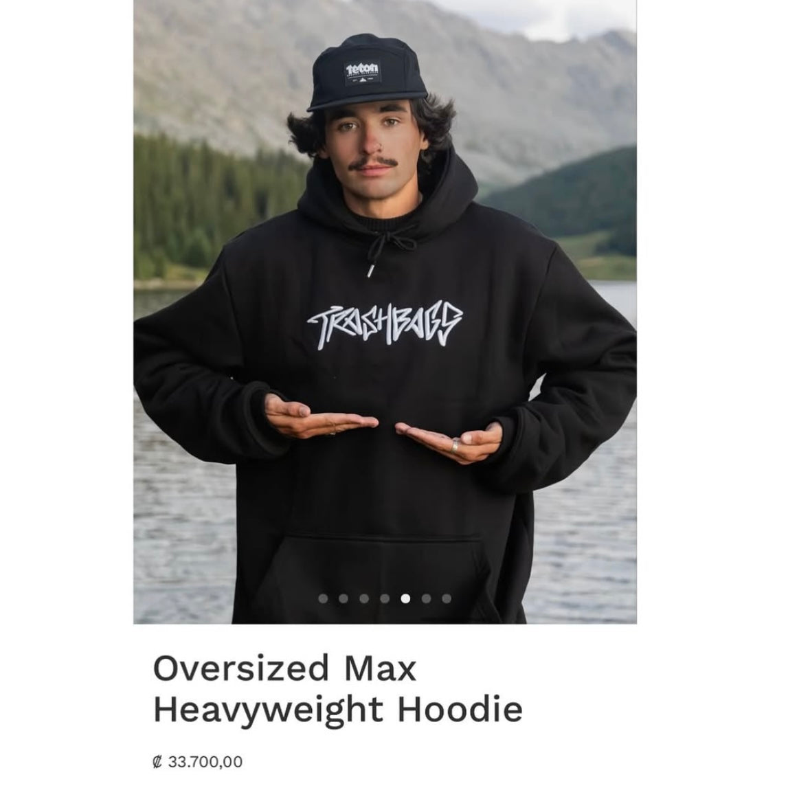 TRASHBAGS Oversized Max Heavyweight
Hoodie