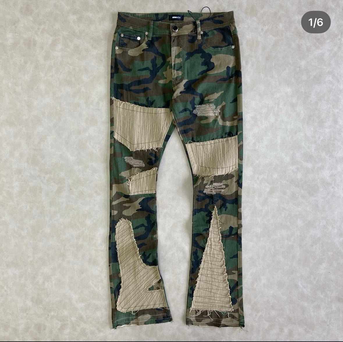 Got Something For You 	Flare Pants - Camouflage
