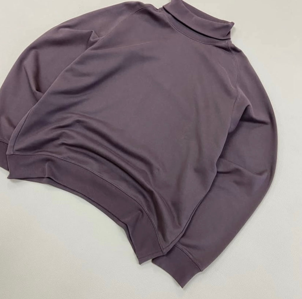 Uniqlo Sweat Turtleneck Long-Sleeve Shirt