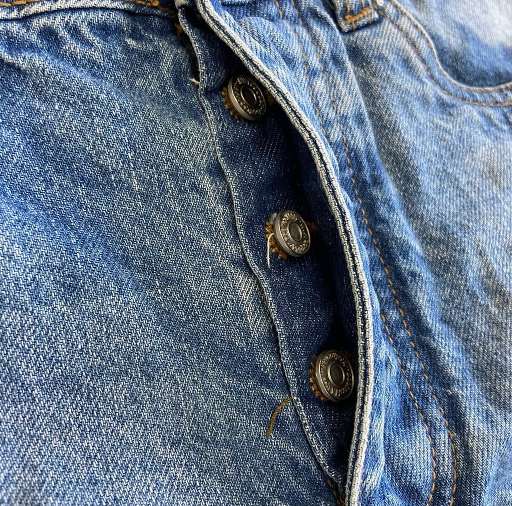 Raw Fitted Denim Shorts