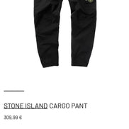 Black Joggers With Logo Patch