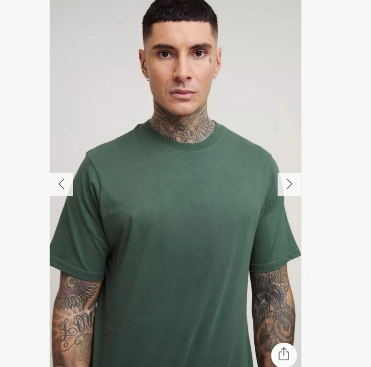 TALL BASIC T-SHIRT IN FOREST