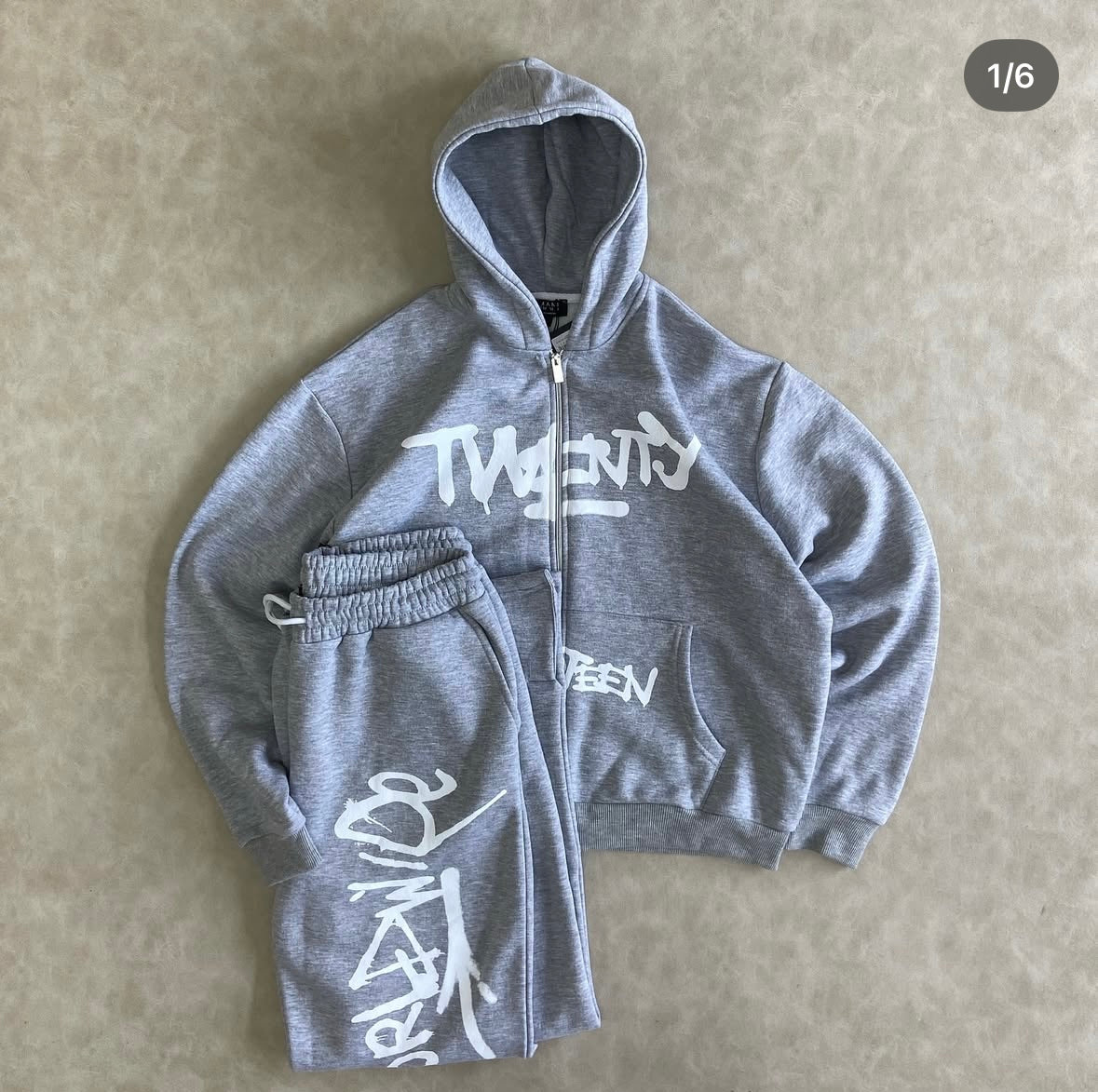 Straight-Leg Tracksuit With Hood