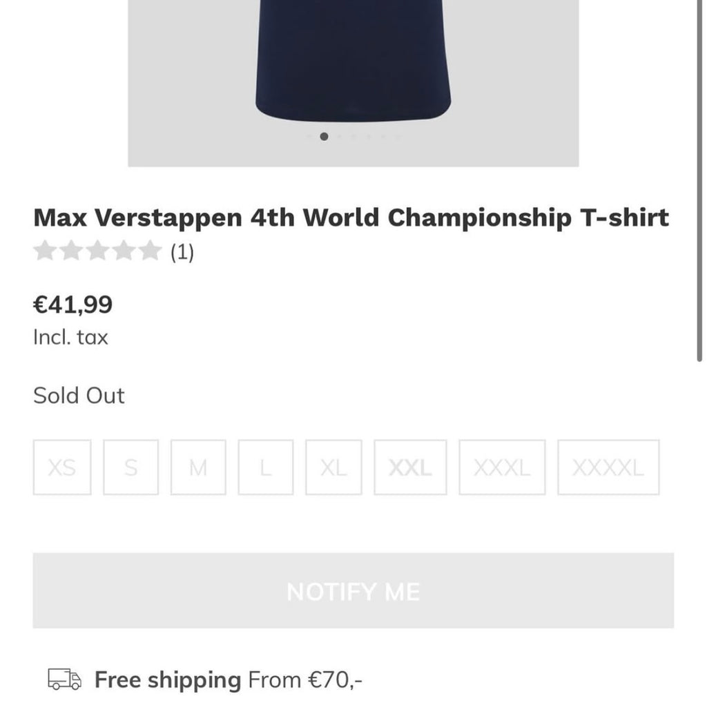 Max Verstappen 4th World Championship
T-shirt4