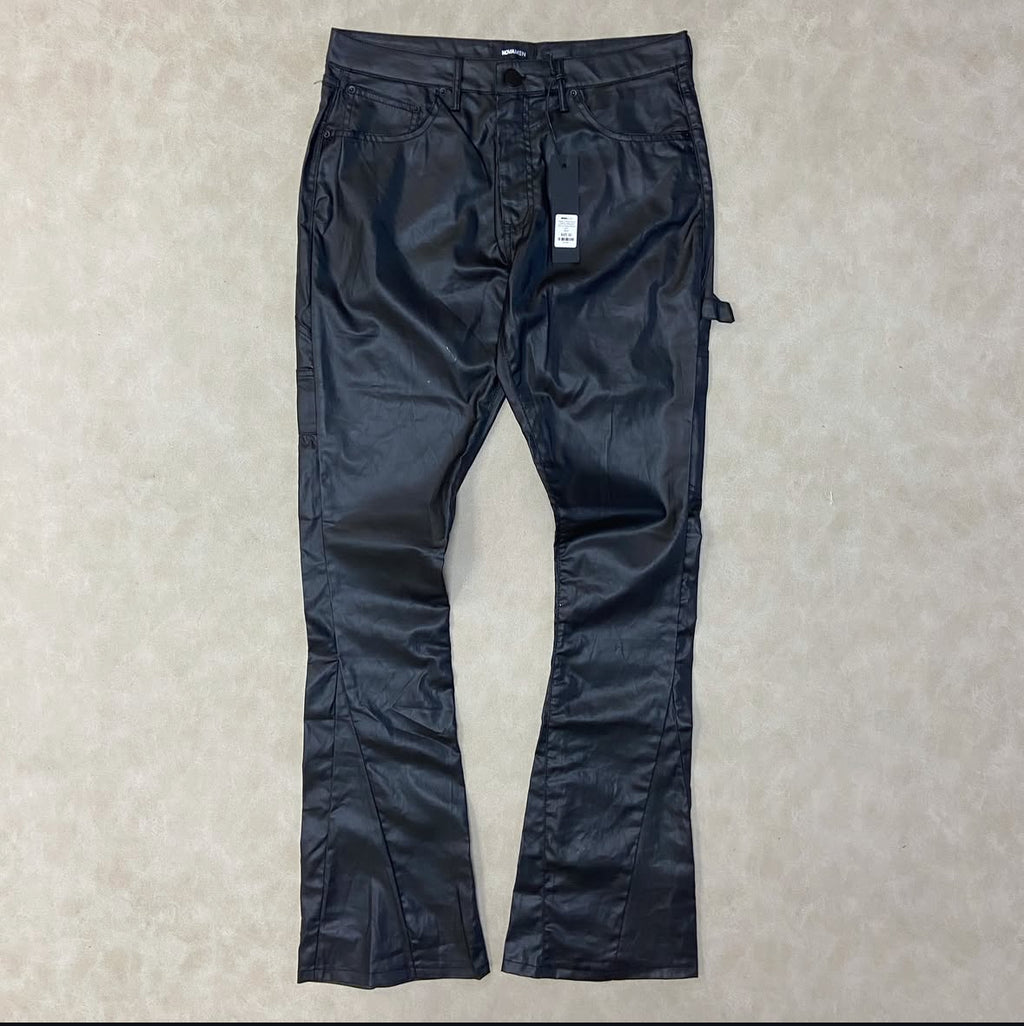 Keep It Solid Faux Leather Stacked Skinny