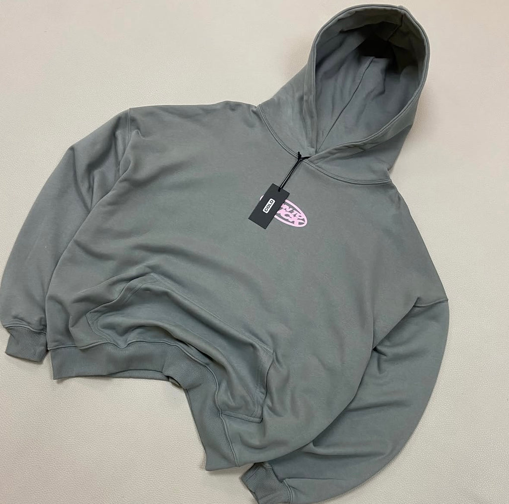 Cold Culture Down To Luck Hoodie Smokey Grey