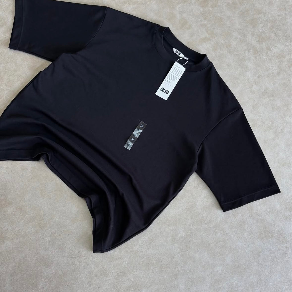 AlRism Cotton Oversized T-Shirt | Half-Sleeve