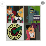 Futurama Shirt Grinder Combo - White
