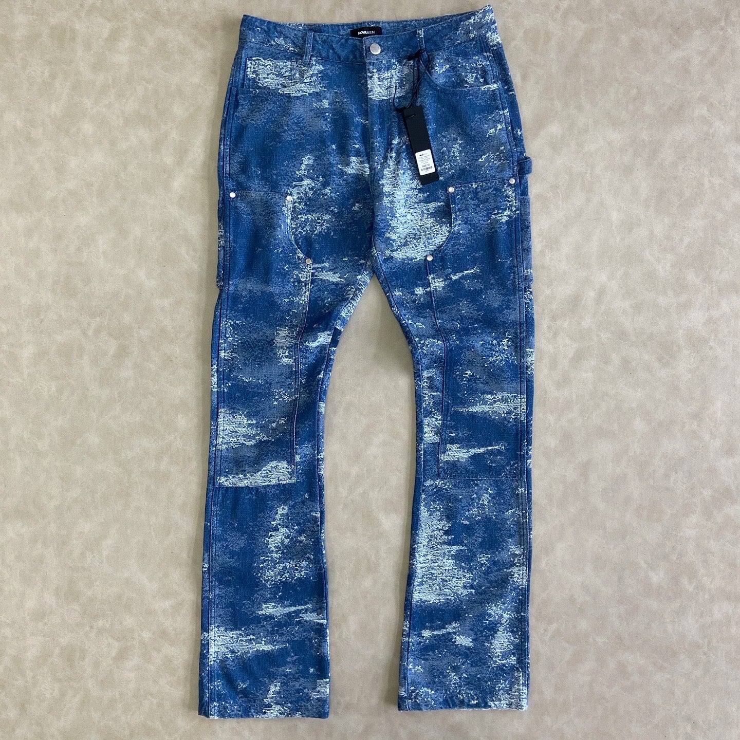 Mezclilla Cloud 9 Textured Slim Flare