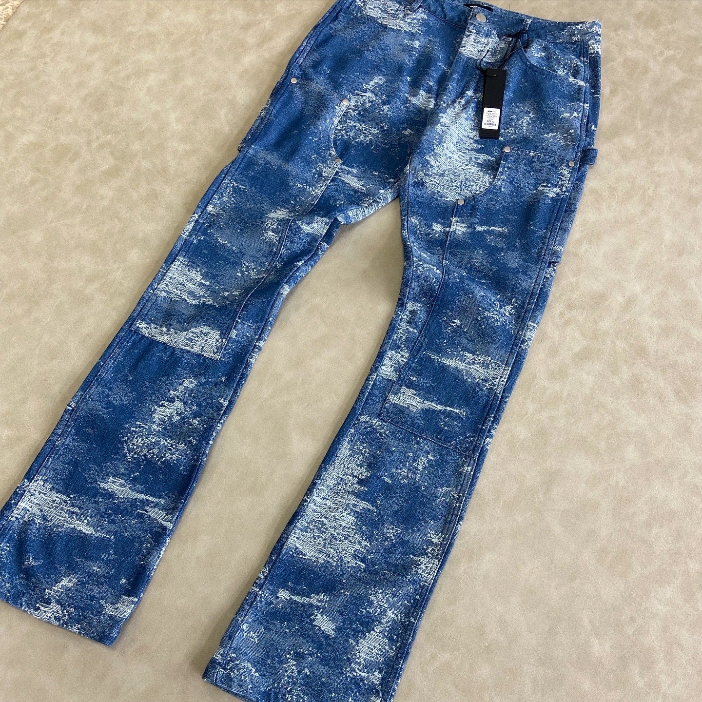 Mezclilla Cloud 9 Textured Slim Flare