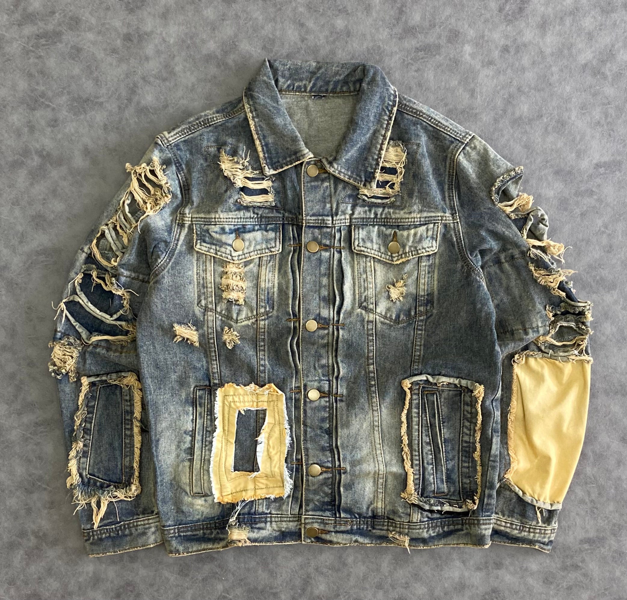 Ripped Denim Jacket