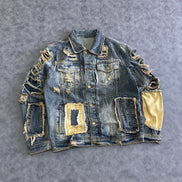 Ripped Denim Jacket