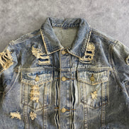 Ripped Denim Jacket