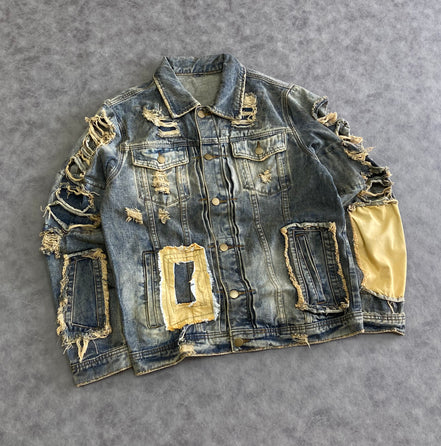 Ripped Denim Jacket