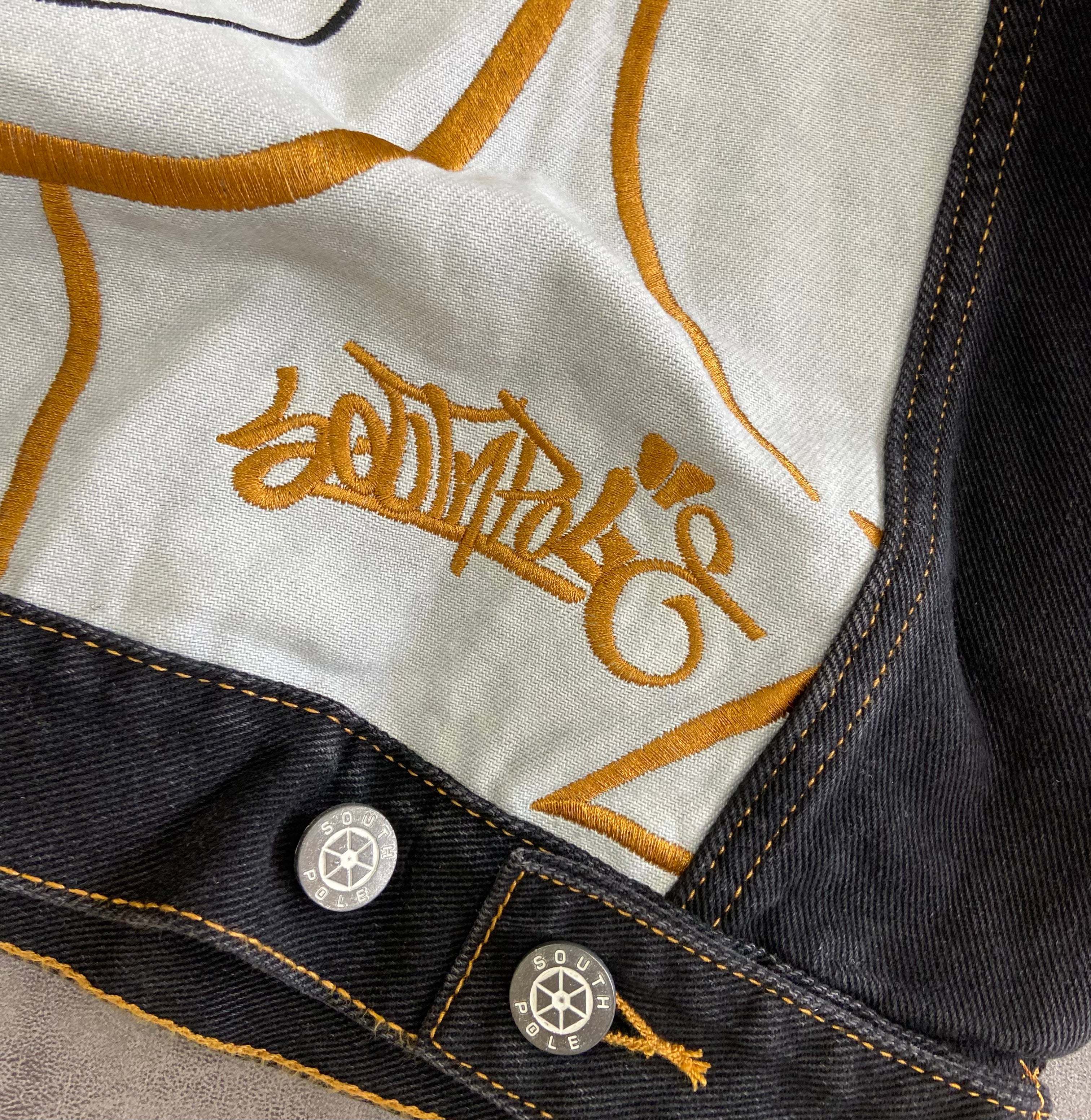 South Pole Contrast Trucker Denim Jacket