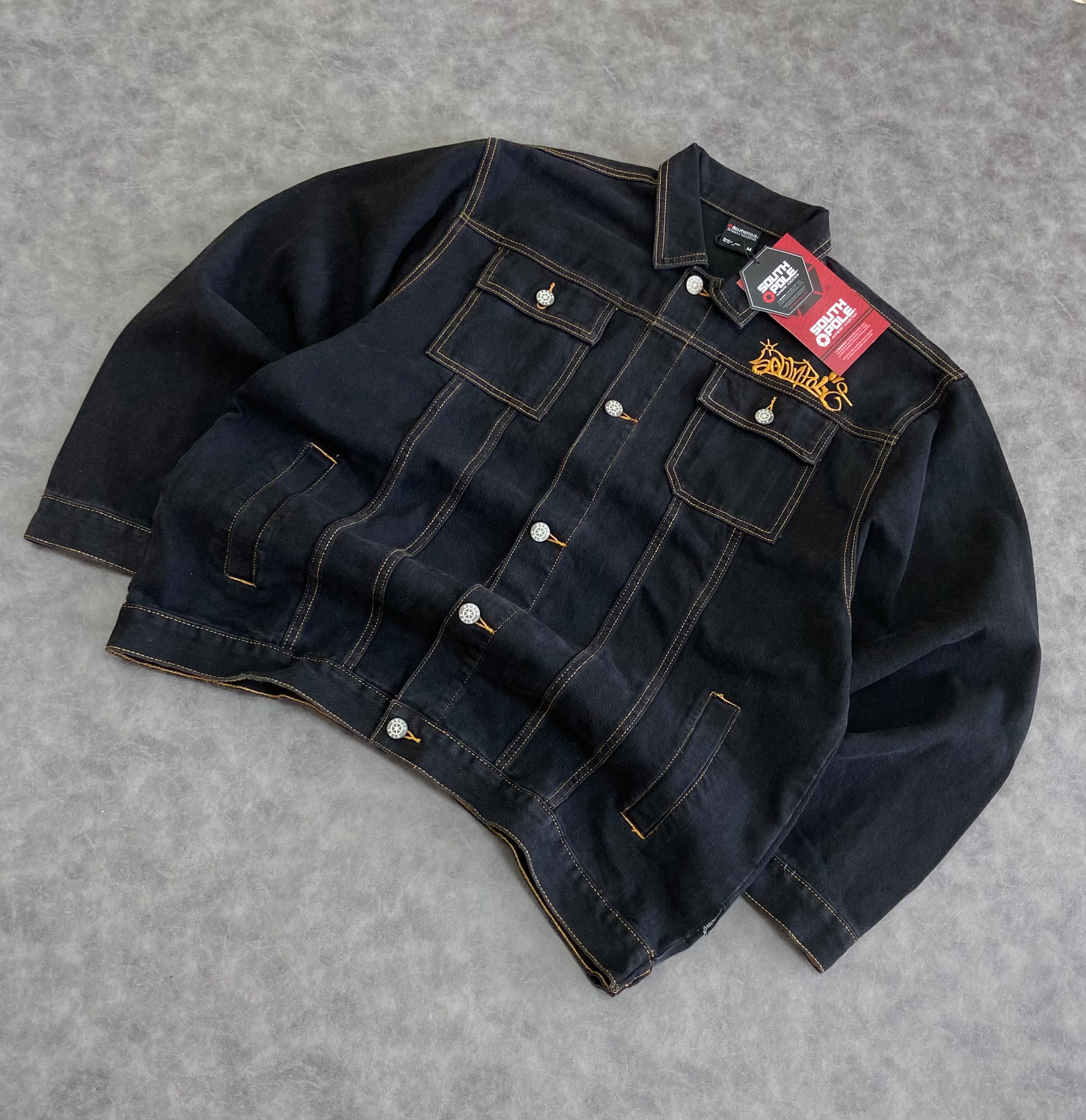 South Pole Contrast Trucker Denim Jacket