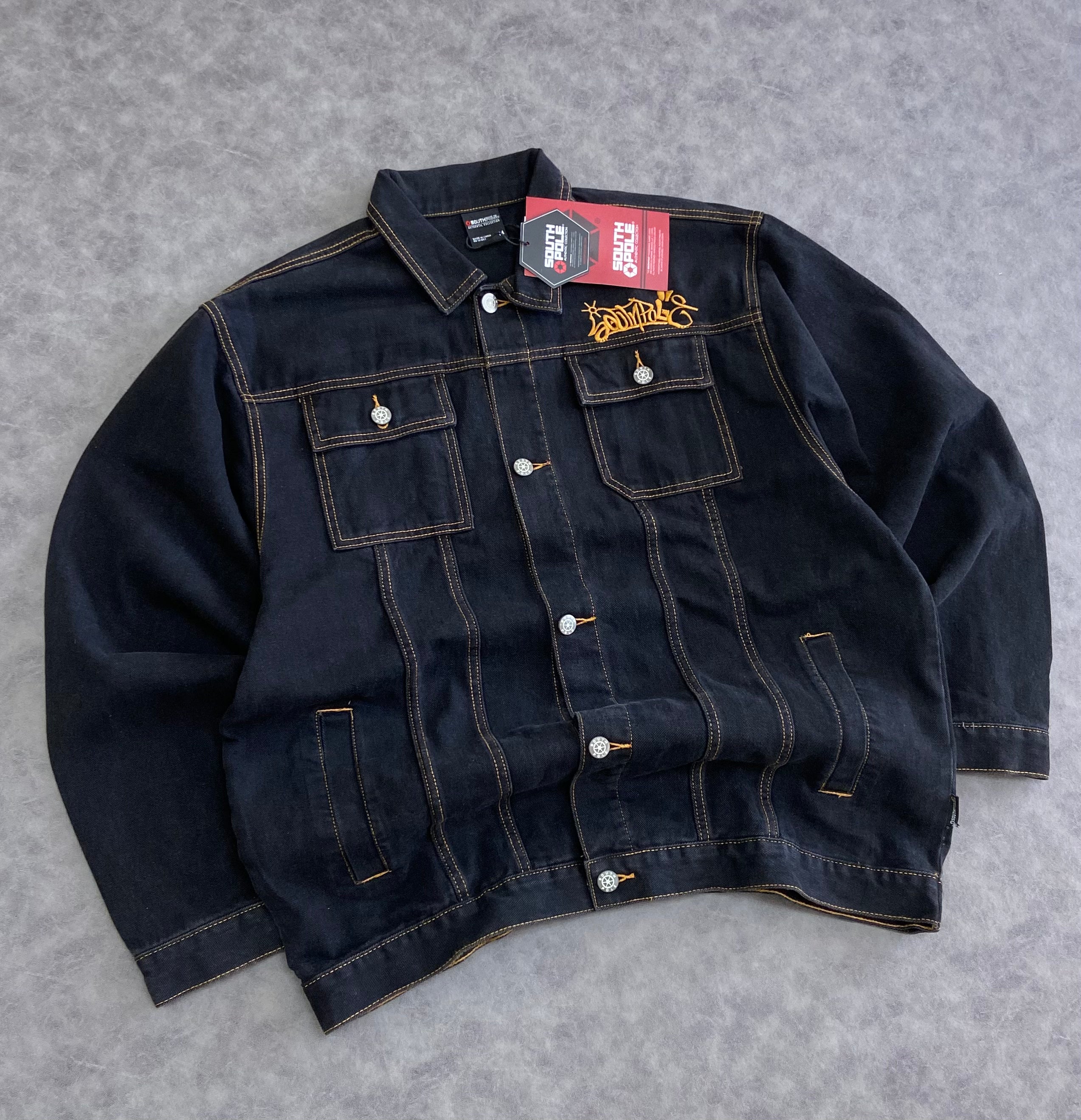 South Pole Contrast Trucker Denim Jacket